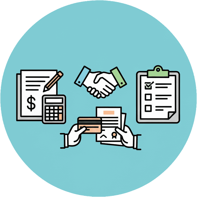 見積りのイラスト