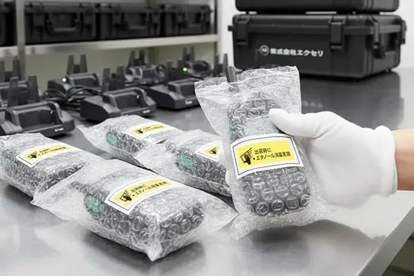 安全で清潔感のある製品提供